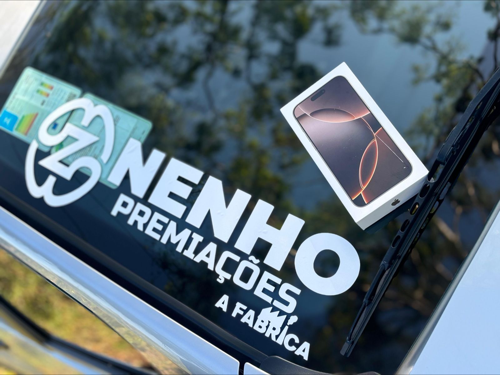 MILHAR : RENAULT OROCH 2024 + IPHONE 16 PRO MAX OU 130.000,00 MIL NO PIX SORTEIO 04 DE JANEIRO 