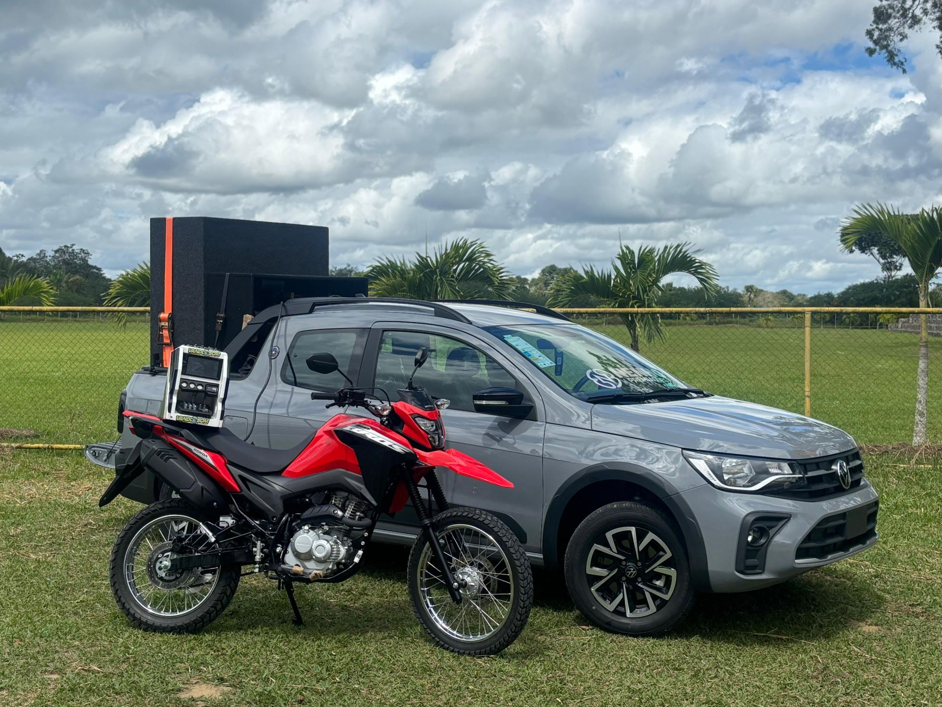 MILHAR: SAVEIRO EXTREME 2025 + PAREDÃO DE SOM + BROS 160 2025 SORTEIO 02 DE AGOSTO